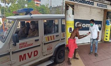 മോട്ടോർ വെഹിക്കിൾ ഉദ്ധ്യോഗസ്ഥരുടെ, പരിശോധന; വാഹനങ്ങൾ മാത്രമല്ല, പട്ടിണി കിടക്കുന്നവയറുകളെയും.  ശ്രീകാന്തിനെ പോലുള്ളവർ ഗതാഗത വകുപ്പിനഭിമാനം