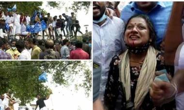 സെക്രട്ടേറിയറ്റ് യുദ്ധഭൂമി, കെഎസ്‍യു മാര്‍ച്ചില്‍ വന്‍സംഘര്‍ഷം, പൊലീസും പ്രവര്‍ത്തകരും ഏറ്റുമുട്ടി, ലാത്തിച്ചാര്‍ജ്