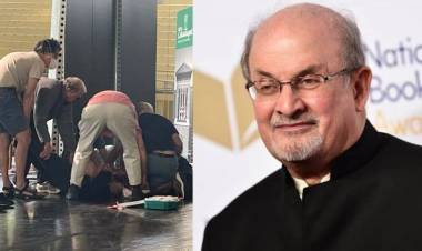 സല്‍മാന്‍ റുഷ്ദിയുടെ ആരോഗ്യനില ഗുരുതരം; അക്രമി പിടിയില്‍