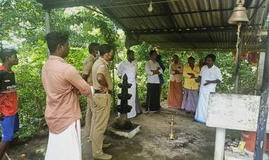 മലവേടര്‍ കോളനി നാഗരാജ ക്ഷേത്രത്തിലെ ഭണ്ഡാരം മോഷ്ടിച്ചു
