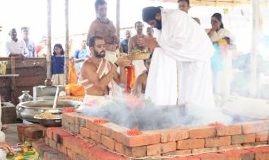 പഞ്ചദിന ധന്വന്തരി യാഗത്തിൽ രണ്ടാം ദിവസം മഹാ ചണ്ഡികാ യാഗം നടന്നു