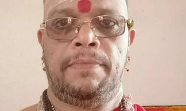 ആചാര്യ ശ്രീ വ്യാസ ചൈതന്യക്ക്, അഭിനന്ദന പത്രം നൽകി, ആദരിച്ചു,, ഗോവ, അയ്യപ്പസേവ സമിതി,