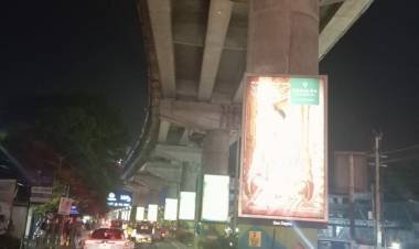 വഴി വിളക്കുകൾ തെളിക്കാതെ KMRL ൻ്റെ കെടുകാര്യസ്ഥത.