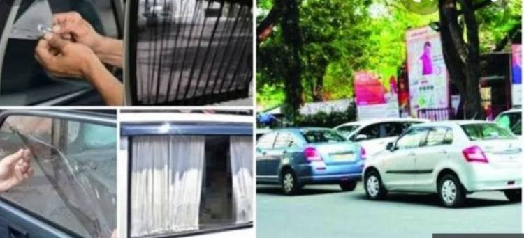വാഹനങ്ങളിൽ കാഴ്ച മറയ്ക്കുന്ന രീതിയിലുള്ള കൂളിങ് ഫിലിമും കർട്ടനും നീക്കാനായി മോട്ടർ വാഹന വകുപ്പ് ‘ഓപ്പറേഷൻ സ്ക്രീൻ’ എന്ന പേരിൽ തുടങ്ങിയ പരിശോധന നിർത്തി