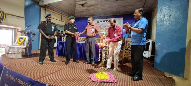 ദേശ സ്നേഹ ദിനത്തിൽ വിമുക്ത ഭടന്മാരെ ആദരിച്ച് "സപ്ത"-അജിതാ ജയ്ഷോർ 