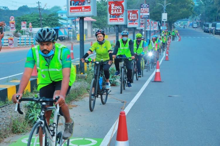 കൊച്ചിയുടെ സൈക്കിളത്തോൺ-അജിതാ ജയ്‌ഷോര്‍ 