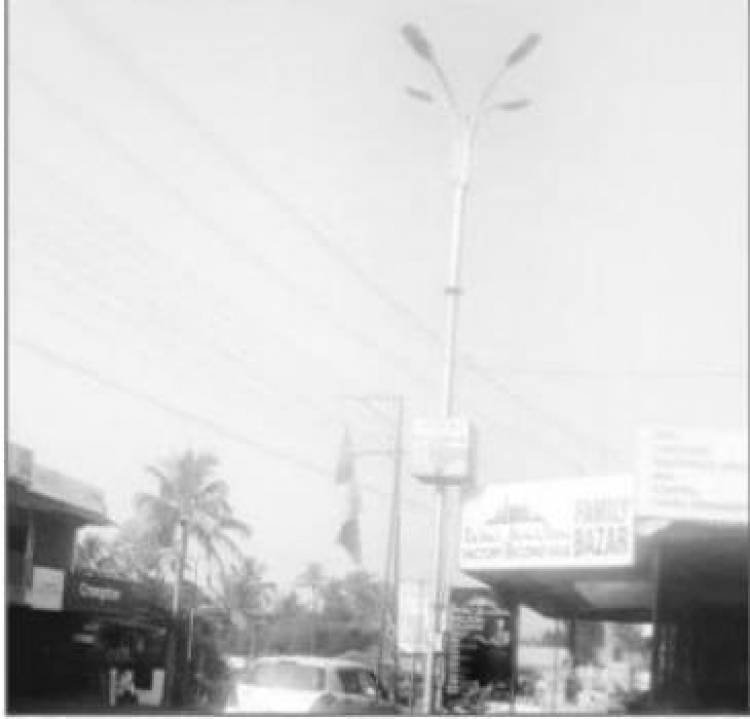 അമ്പലപ്പടിയില്‍ ഹൈമാസ്റ്റ് ലൈറ്റ് കത്തുന്നില്ലെന്നു പരാതി 