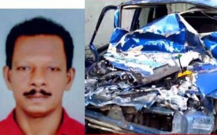 കാറും ടിപ്പറും കൂട്ടിയിടിച്ചുണ്ടായ അപകടത്തിൽ മരിച്ച യുവതിയെ ആശുപത്രിയിൽ എത്തിച്ച് തിരികെ വന്ന ഓട്ടോ ഡ്രൈവർ മറ്റൊരു അപകടത്തിൽ മരിച്ചു