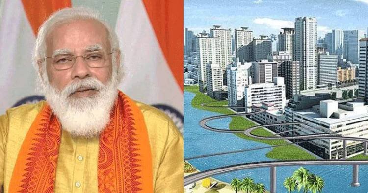 എട്ട് പുതിയ നഗരങ്ങള്‍ നിര്‍മ്മിയ്ക്കാനൊരുങ്ങി കേന്ദ്ര സര്‍ക്കാര്‍ ; പദ്ധതിയ്ക്കായി 8000 കോടി