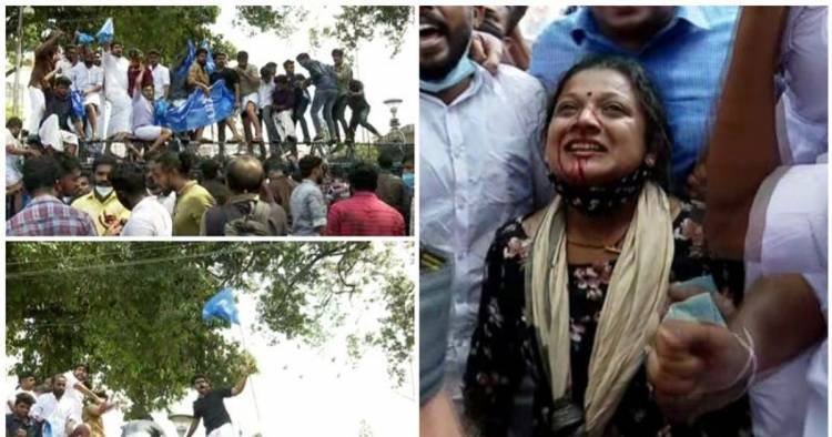 സെക്രട്ടേറിയറ്റ് യുദ്ധഭൂമി, കെഎസ്‍യു മാര്‍ച്ചില്‍ വന്‍സംഘര്‍ഷം, പൊലീസും പ്രവര്‍ത്തകരും ഏറ്റുമുട്ടി, ലാത്തിച്ചാര്‍ജ്