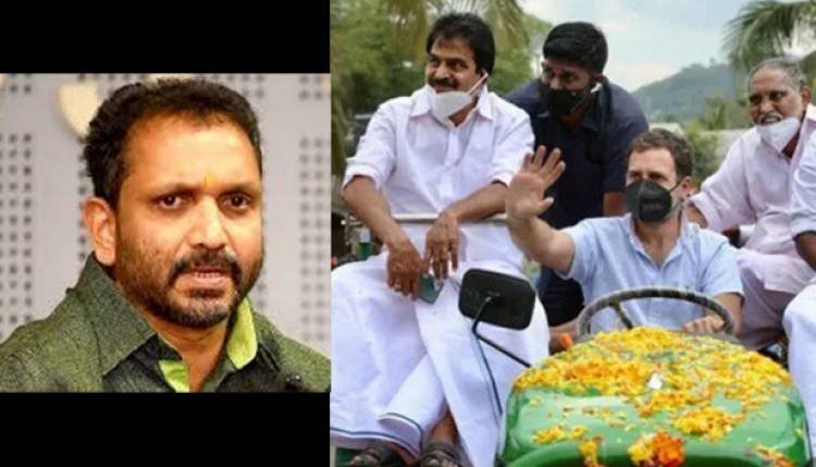 വയനാടിന്റെ പ്രധാനമന്ത്രി ട്രാക്ടര്‍ ഓടിച്ചുനടക്കുന്നു; വയനാട്ടിലേക്ക് വരുന്ന വഴിയിലിറങ്ങി പൊറോട്ടയും ചായയും കഴിക്കാന്‍ എല്ലാവര്‍ക്കും സാധിക്കും; വിജയ് യാത്രയില്‍ രാഹുല്‍ ഗാന്ധിയെ പരിഹസിച്ച്‌ കെ.സുരേന്ദ്രന്‍