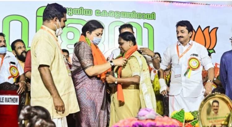 സിപിഐഎം നേതാവ് മിനര്‍വ്വ മോഹന്‍ ബിജെപിയില്‍; പാര്‍ട്ടി വിട്ടത് മൂന്നുതവണ പഞ്ചായത്ത് പ്രസിഡന്റായിരുന്ന നേതാവ്