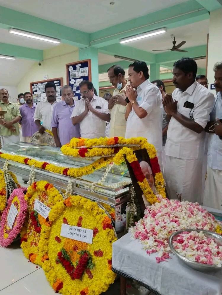പത്മശ്രീ ശ്രീ ഗോപിനാഥൻ നായരുടെ നിര്യാണത്തിൽ അനുശോചിച്ച് - കോൺഗ്രസ് (S)