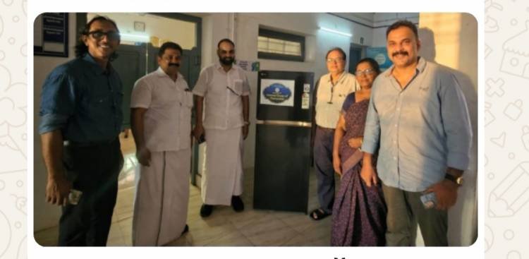 അലൈൻ ഗ്രൂപ്പ് ഓഫ് കമ്പനീസ്, കുടുംബാരോഗ്യ കേന്ദ്രത്തിന് റഫ്രിജറേറ്റർ സമർപ്പിച്ചു