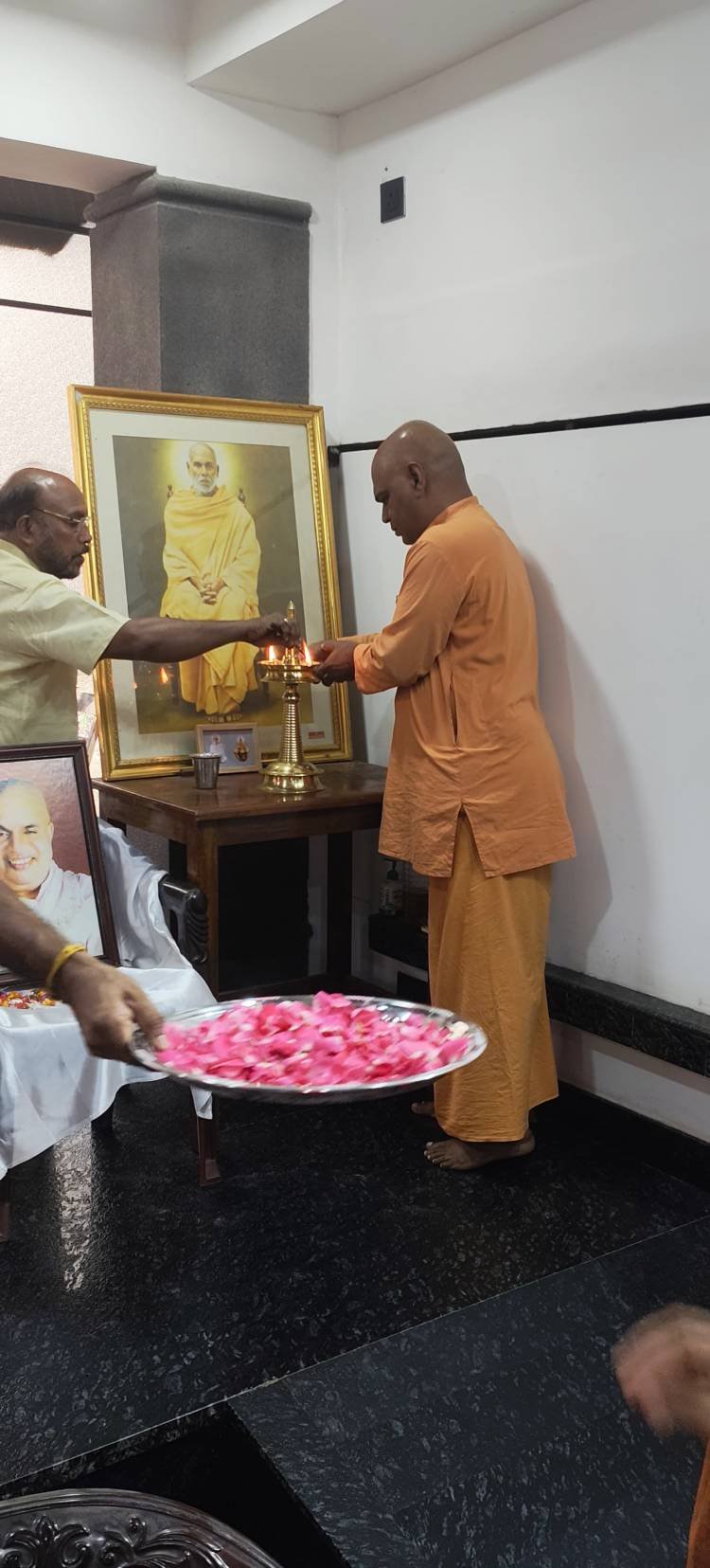 ആലുവ അദ്വൈതാശ്രമത്തിൽ ബ്രഹ്മശ്രീ സ്വാമി ശാശ്വതീകാനന്ദ അനുസ്മരണ യോഗം നടന്നു
